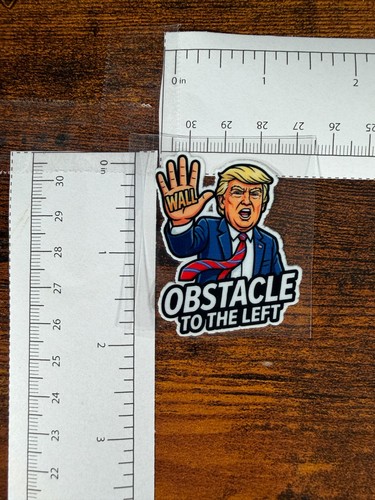 Obstacle the left - obstacle, decal